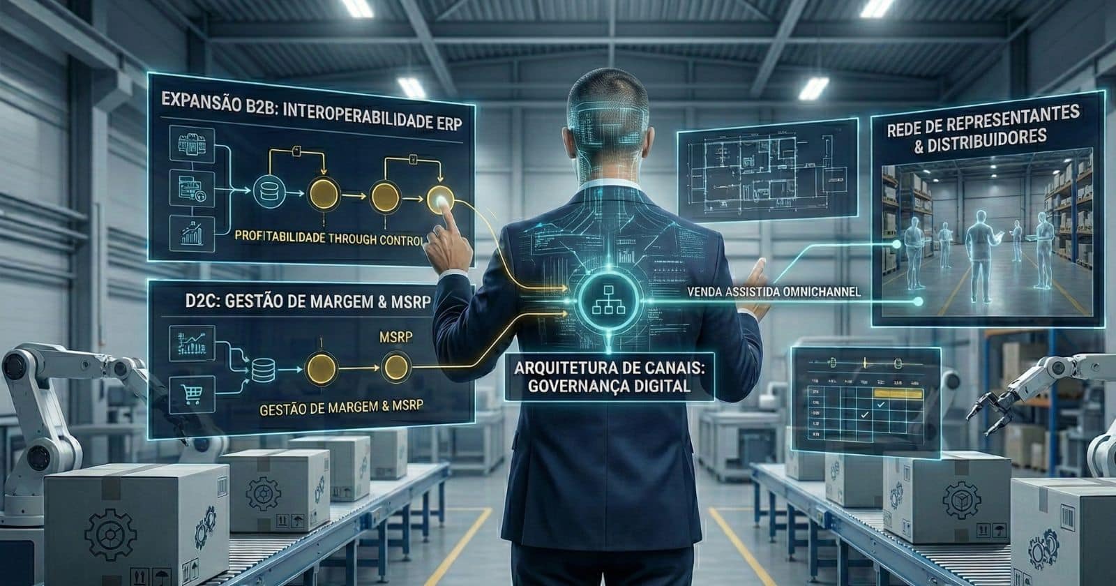 A Transformação Digital da Indústria Como Escalar no B2B e D2C sem Conflito de Canais A Transformação Digital da Indústria Como Escalar no B2B e D2C sem Conflito de Canais