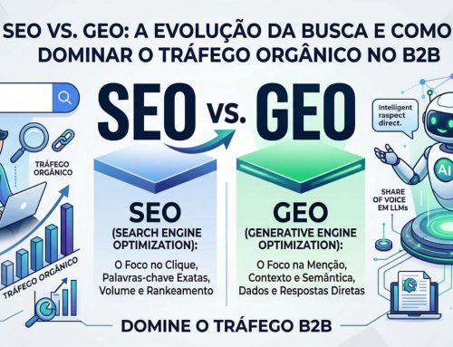 SEO vs. GEO: A Nova Engenharia do Tráfego Orgânico para a Indústria B2B.