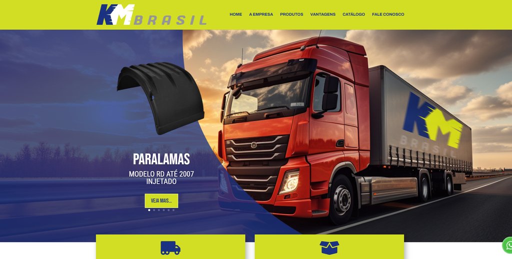 Site de KM Brasil