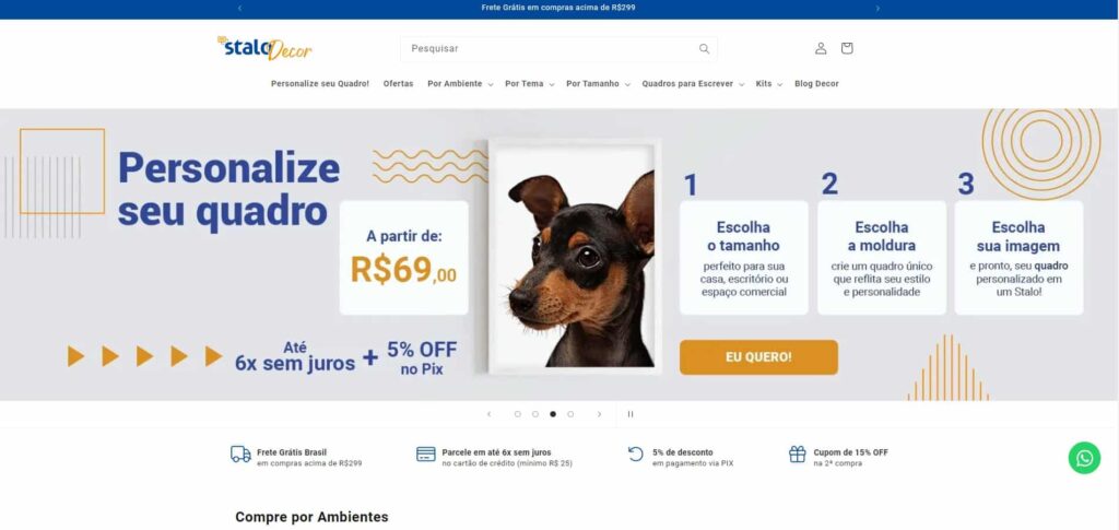 Site de Stalo Decor