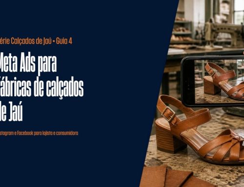 Meta Ads para fábricas de calçados de Jaú: Instagram e Facebook para lojista e consumidora